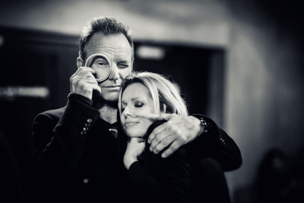 Anna Maria Jopek and Sting - photo: Robert Wolański